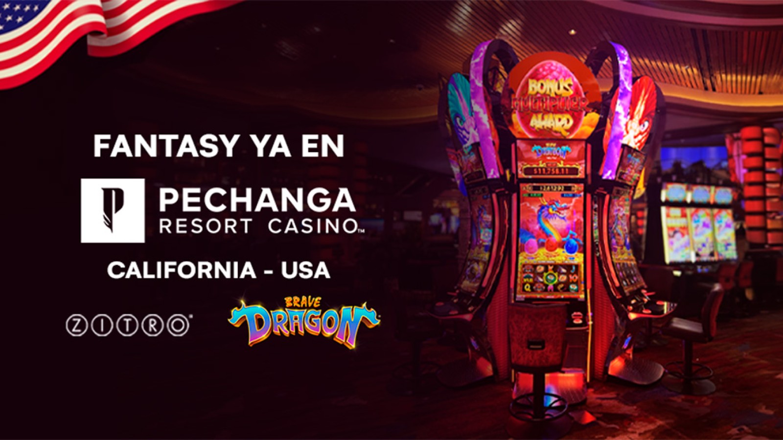 Pechanga Resort Casino instala “Fantasy”: el nuevo y espectacular gabinete de Zitro