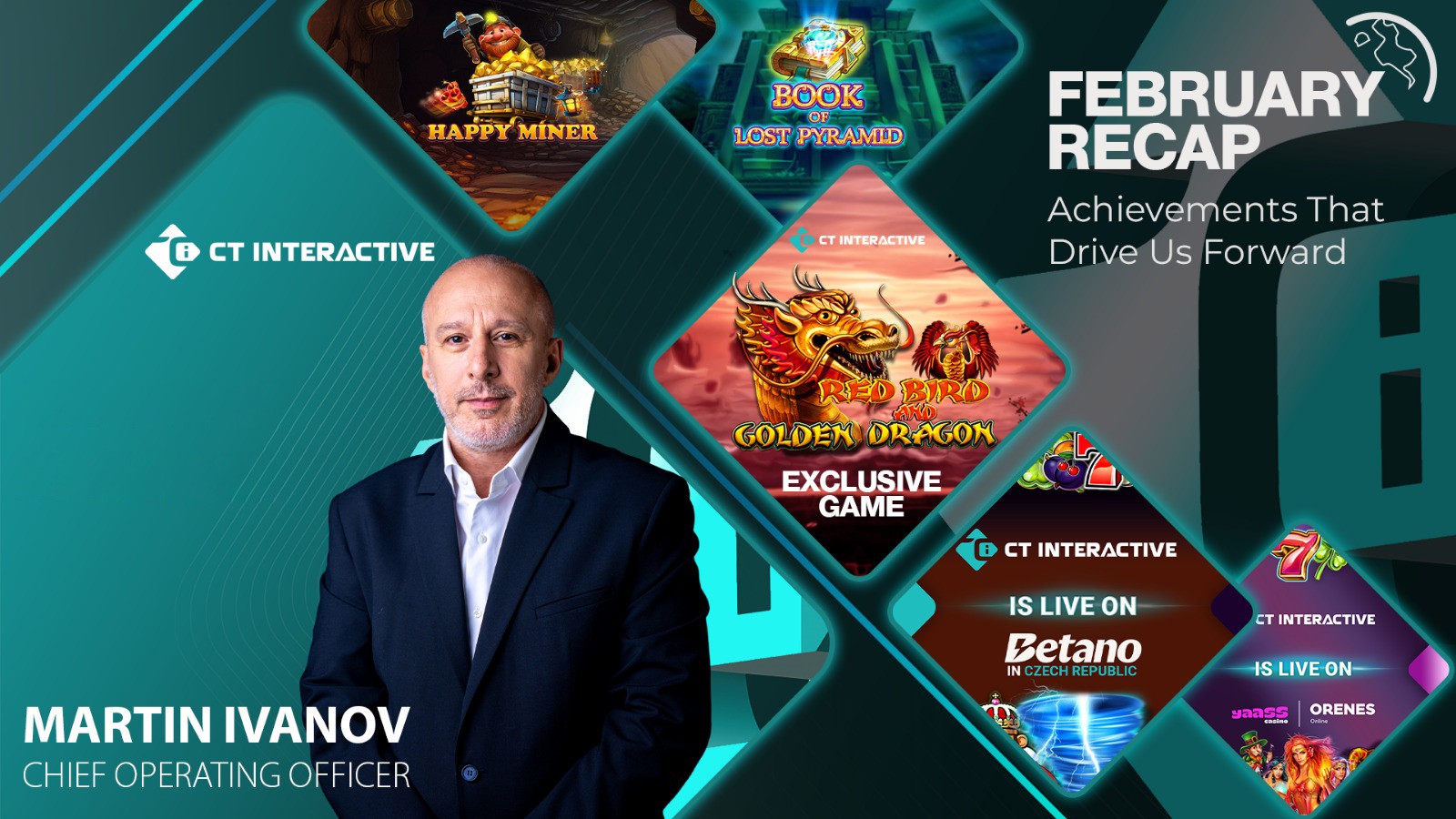 CT Interactive Celebrates a Landmark February Driven by Fresh Titles, Key Alliances, and Worldwide Industry Presence