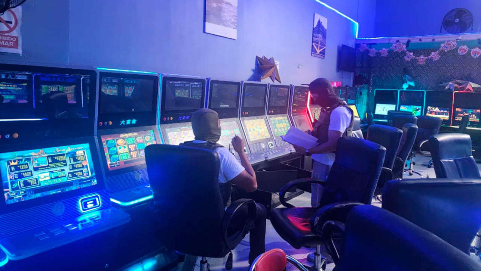 Chile: Decomisan más de 100 máquinas de azar en operativo conjunto de Carabineros y municipalidad de Coquimbo