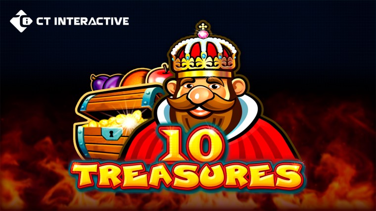 CT Interactive Launches 10 Treasures: Hidden Riches – A Fresh Slot Adventure with Classic Appeal