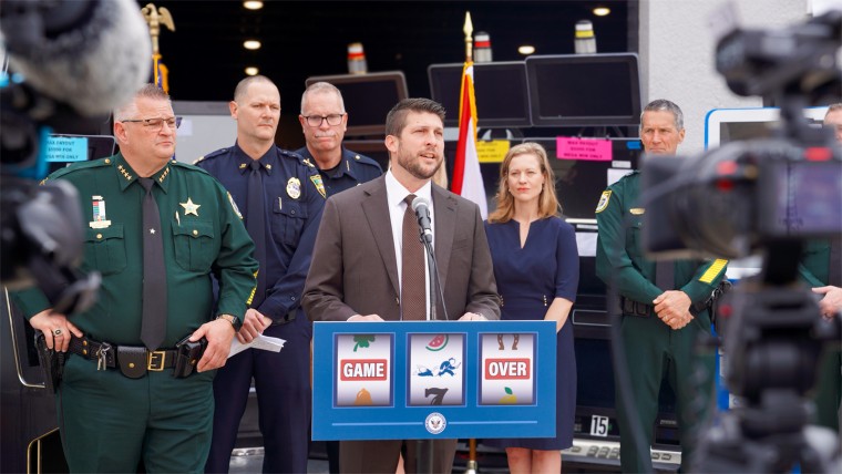 Florida Intensifies Crackdown on Illegal Gambling: 525 Machines Seized and $190,000 Confiscated