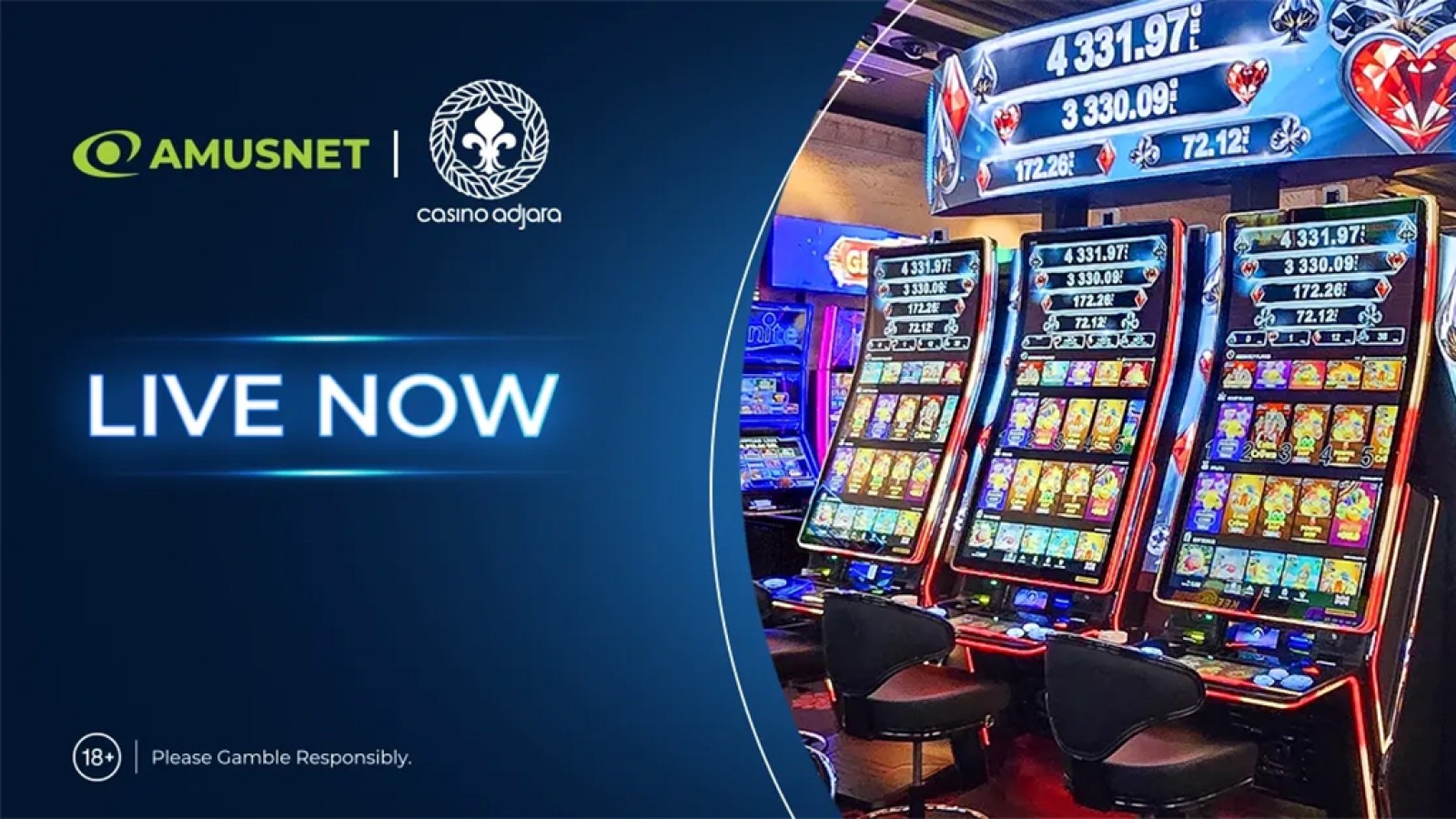 Amusnet Expands in Georgia with Landmark Casino Adjara Deployment