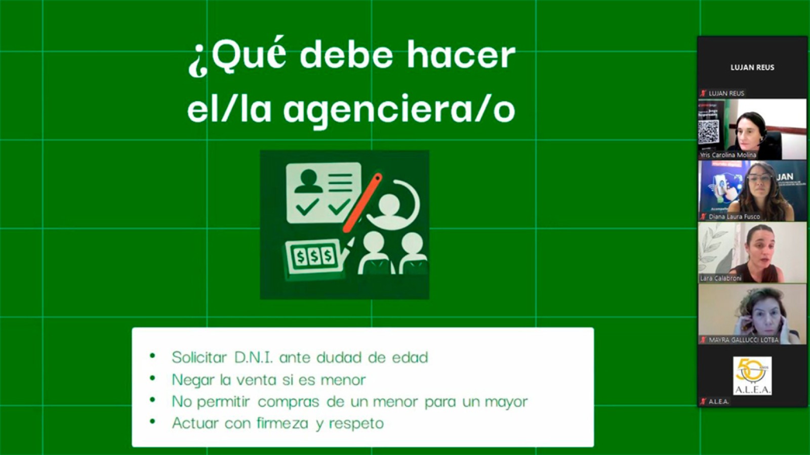 ALEA reforzó el Juego Responsable con una capacitación nacional para titulares y empleados de agencias de lotería