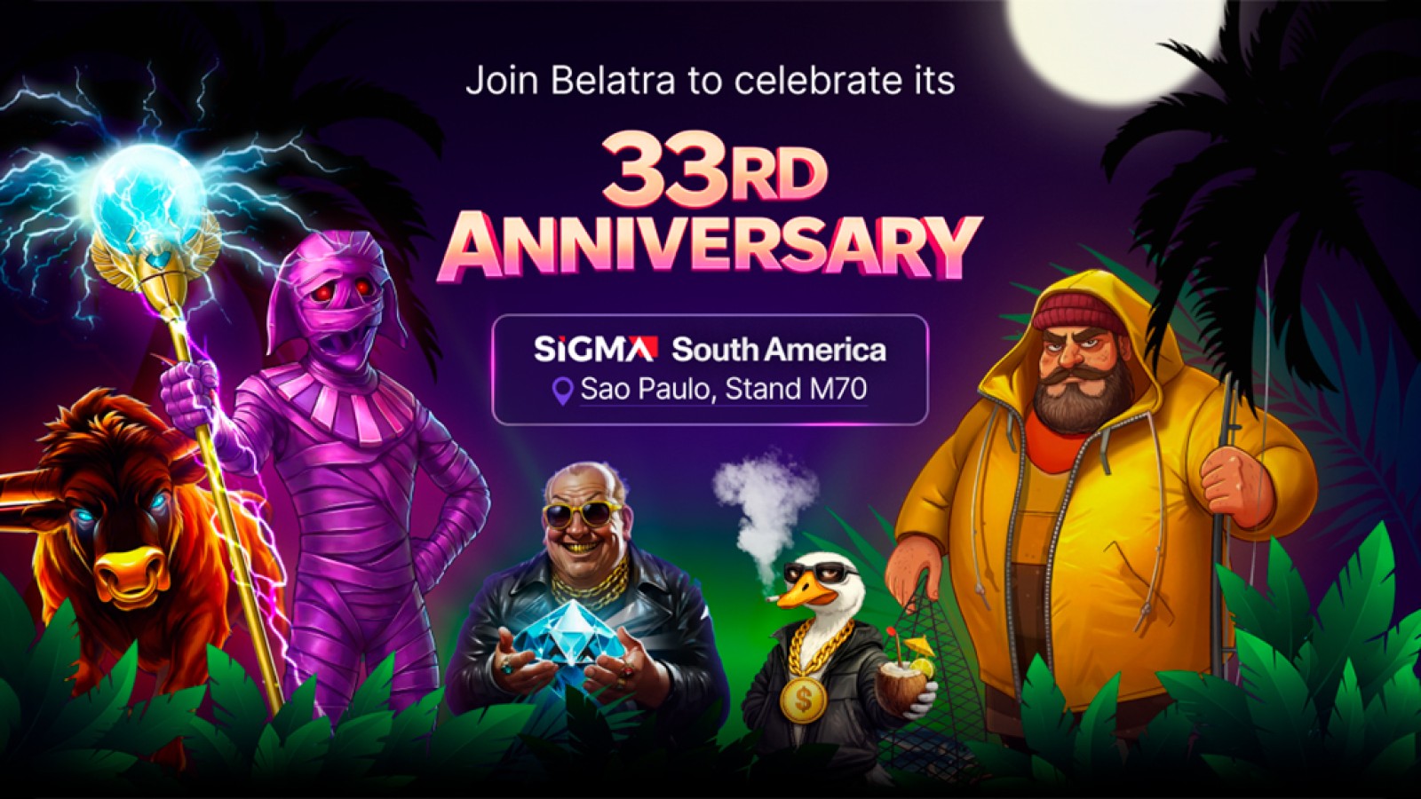 Belatra Celebrates 33rd Anniversary at SiGMA South America 