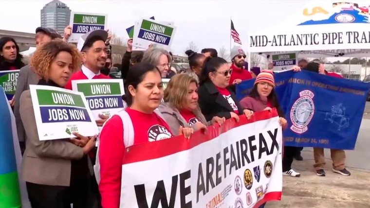 Labor unions advocate for Fairfax casino as governor deliberates decision