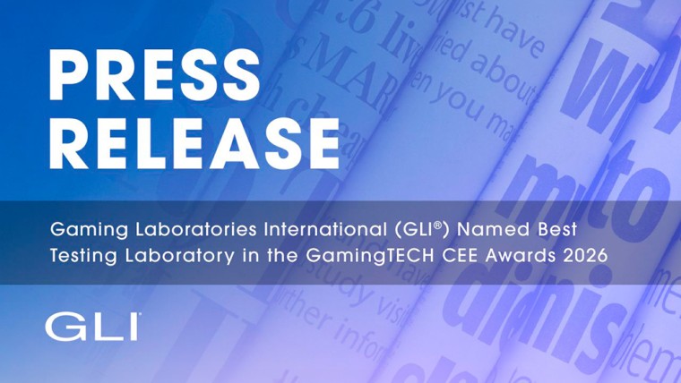 GLI® Named "Best Testing Laboratory" in the GamingTECH CEE Awards 2026
