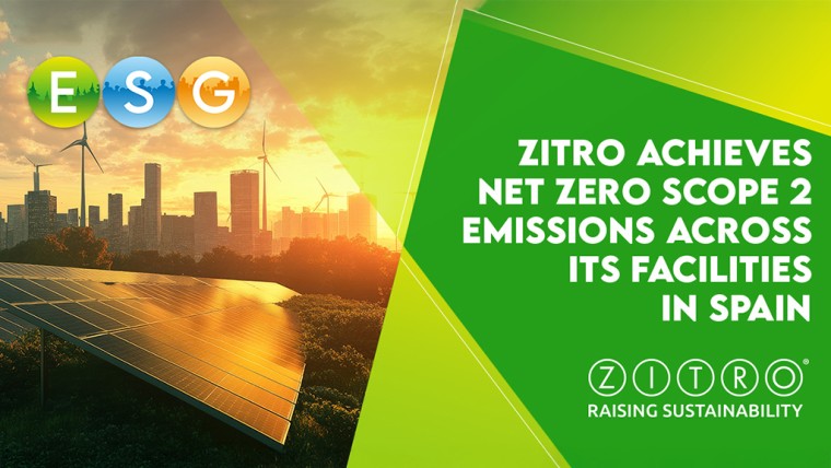Zitro achieves Scope 2 neutrality with 100% renewable energy
