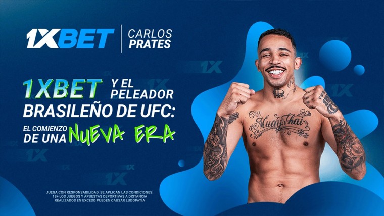 1xBet Signs Partnership with Brazilian UFC Star Carlos Prates, New Brand Ambassador 