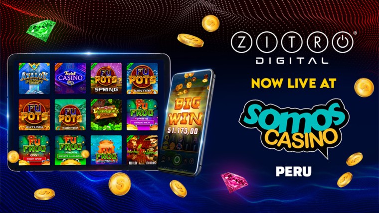 Zitro Digital expands its presence in Peru with integration into SomosCasino.com