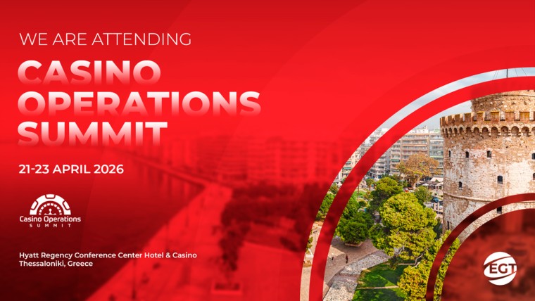 EGT To Be Platinum Sponsor of Casino Operations Summit 2026