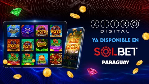 Zitro Digital chega à Solbet no Paraguai