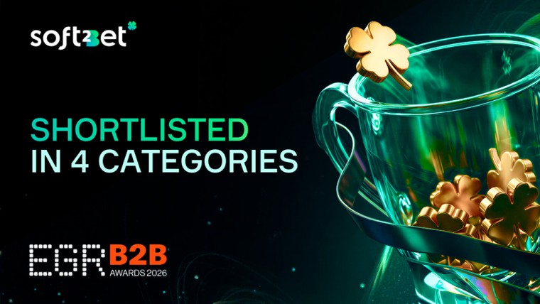Soft2Bet Earns Four Shortlist Nominations at the EGR B2B Awards