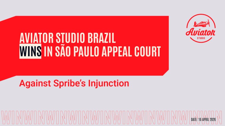 Aviator Studio Brazil wins two consecutive instances in São Paulo appeal court against SPRIBE injunction