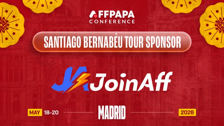 JoinAff Takes Part as Bernabéu Tour Sponsor at AffPapa Conference Madrid