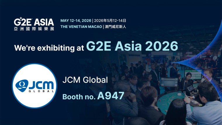 JCM Global presentará Innovaciones Avanzadas en Validación, Impresión y Sistemas en G2E Asia