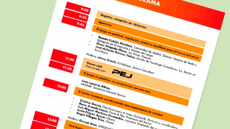 ANESAR publica el programa oficial del 13º Congreso de Salones de Juego en Madrid
