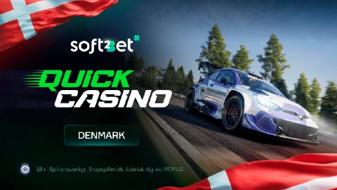 Soft2Bet brings QuickCasino.dk to Denmark with a Rally-Inspired Brand Identity