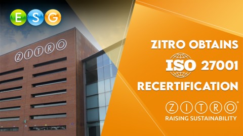 Zitro renews ISO 27001 certification in Barcelona