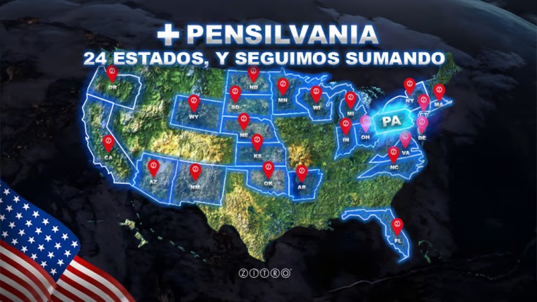 Zitro Expande su Presencia en Pensilvania con Live! Casino