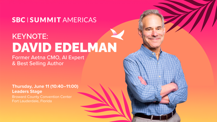 SBC Summit Americas: David Edelman, ex-CMO da Aetna e especialista em IA, participa do evento