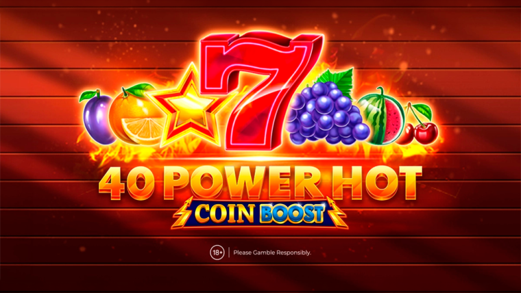 Amusnet presenta su último lanzamiento: "40 Power Hot Coin Boost"