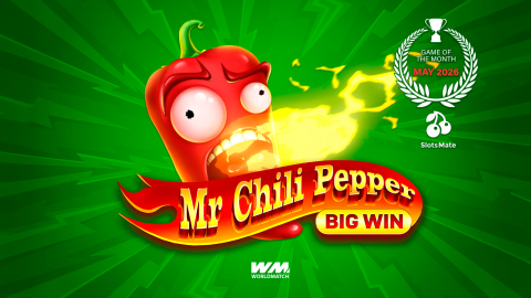 SlotsMate Crowns Mr Chili Pepper as Best Game of the Month