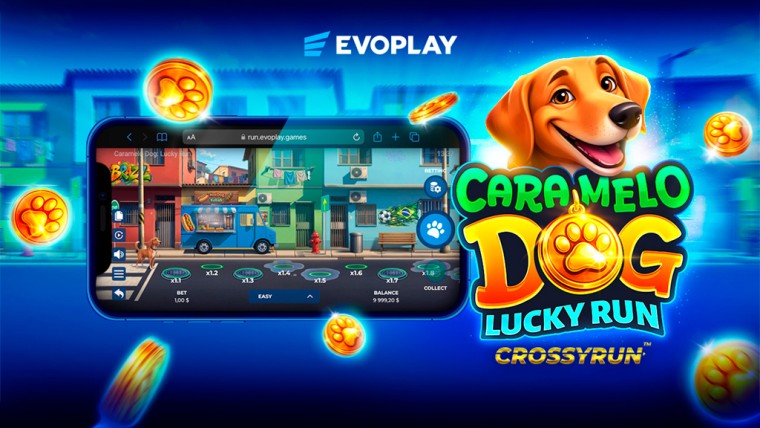 Evoplay lanza una colección única con Caramelo Dog Lucky Run