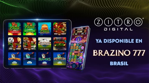 Zitro Digital se expande en Brasil mediante una colaboración estratégica con Brazino777