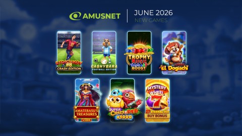 Nuevos títulos de Amusnet para junio
