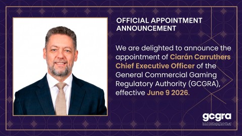 GCGRA Names Ciarán Carruthers as New CEO