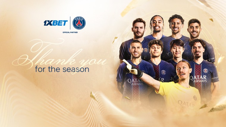 Cinco trofeos en una temporada: Paris Saint-Germain y 1xBet resumen un año histórico en el fútbol