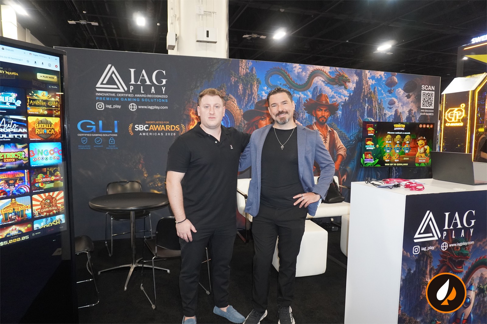 IAG Play se consolida como proveedor tecnológico integral en SBC Americas 2026