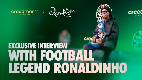 Ronaldinho on CreedRoomz's new titles: “The whole world will really enjoy them”