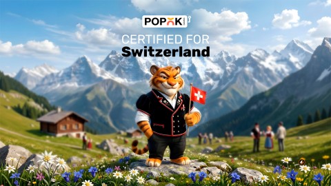 PopOK Gaming Achieves Game Certification for Swiss iGaming Market