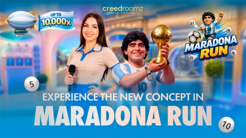CreedRoomz Launches Officially Licensed "Maradona Run"