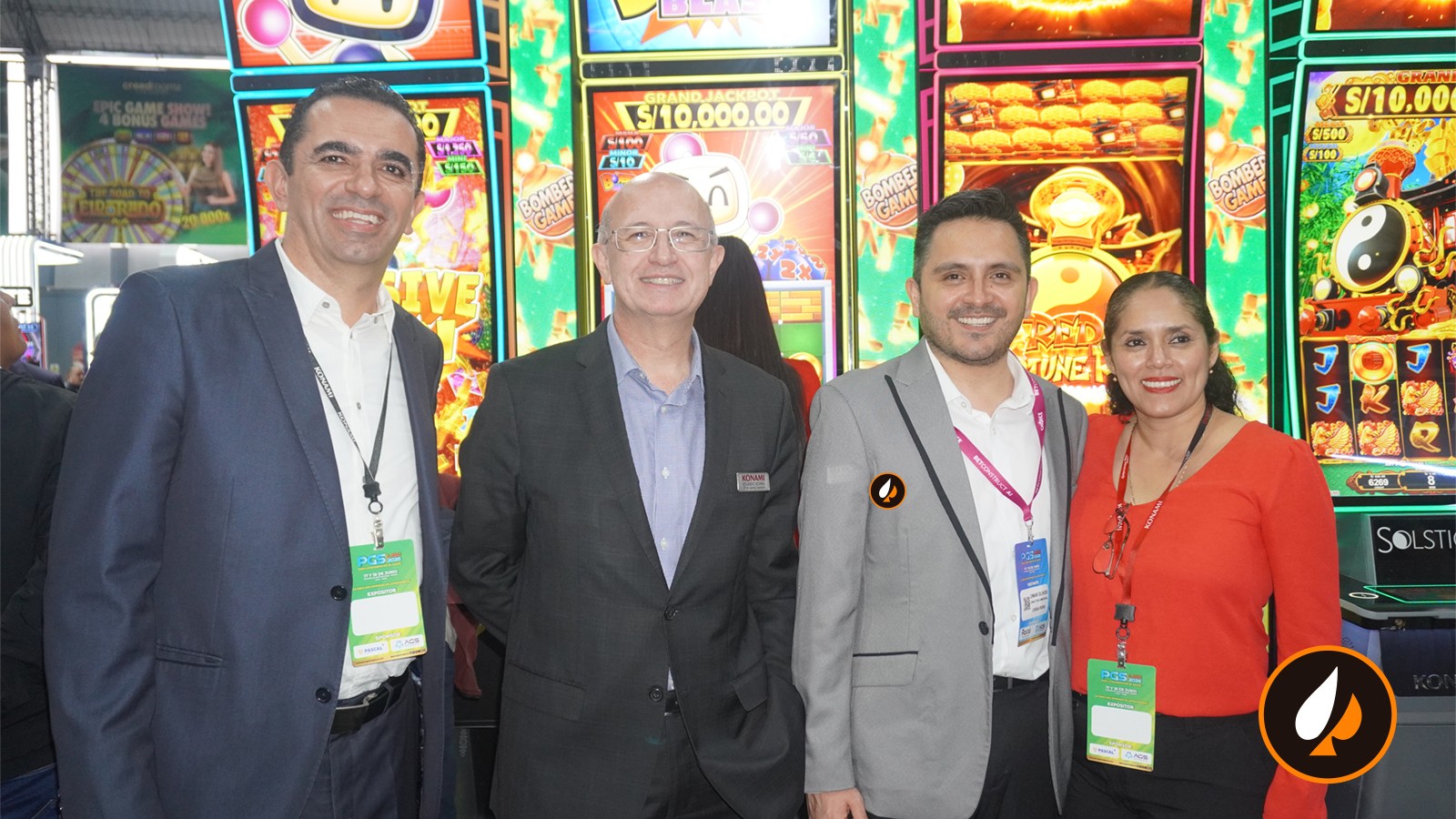 Konami presenta innovaciones interactivas en Peru Gaming Show 2026 