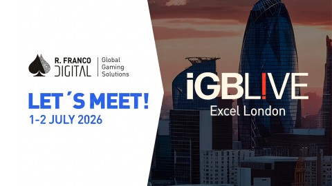 R. Franco Digital will bring its latest innovations to iGB L!VE 2026