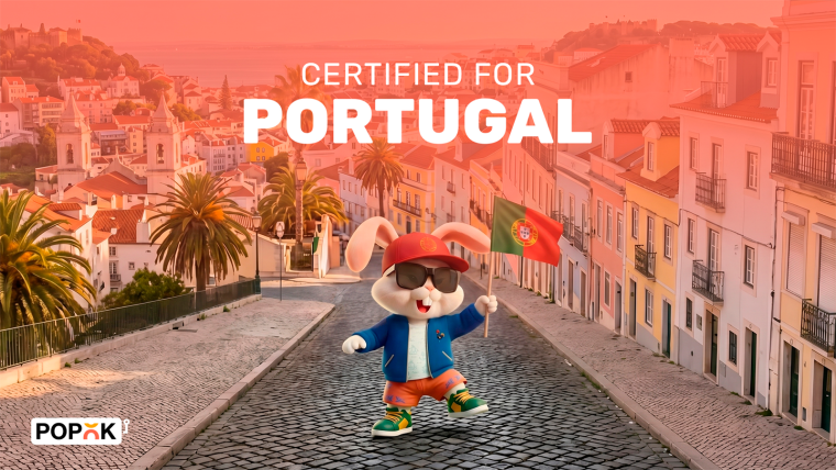 PopOK Gaming obtiene certificación clave para el mercado iGaming en Portugal