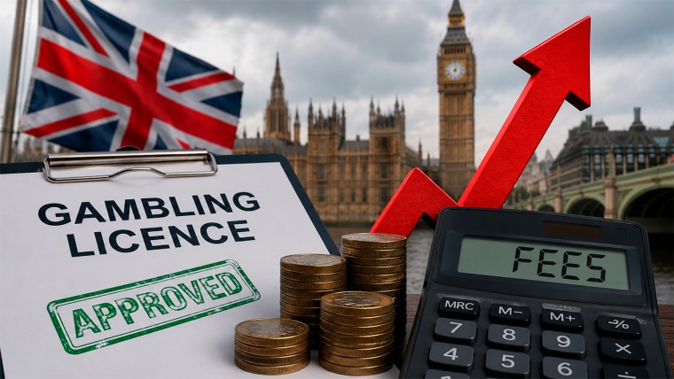 UK gambling licence fees to rise 25%