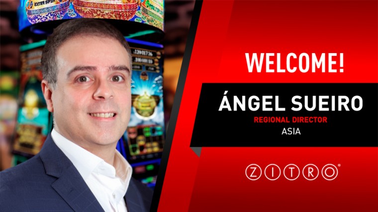 Ángel Sueiro Appointed as Zitro's New Regional Director for Asia