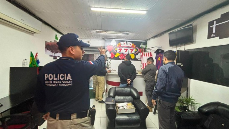 Nuevos allanamientos en Paraguay contra plataformas de juego ilegal en línea