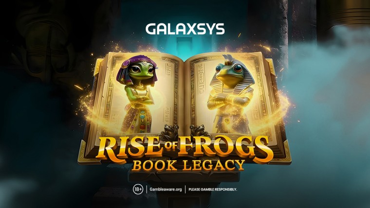 Galaxsys amplía su portafolio de tragamonedas con Rise of Frogs: Book Legacy   