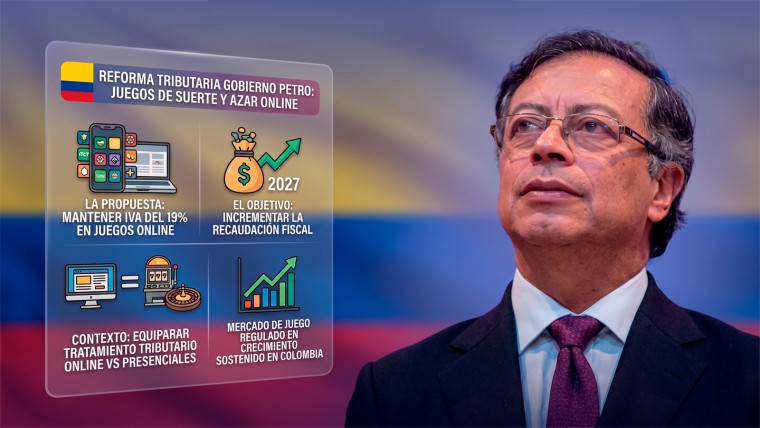 Petro propone mantener el IVA del 19 % a las apuestas online