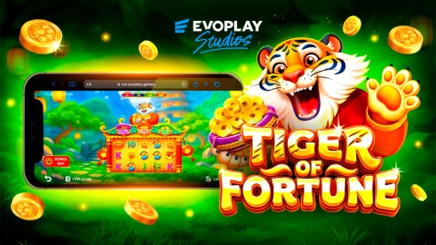 Evoplay lanza su nueva y atractiva slot Tiger of Fortune