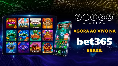 Zitro Digital estreia na bet365 no mercado regulado do Brasil