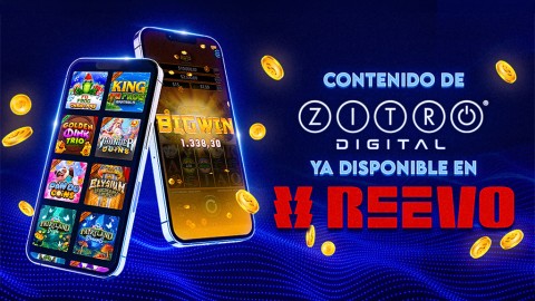 Zitro Digital se une a la plataforma de iGaming REEVO para expandir su catálogo