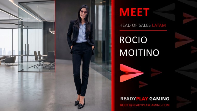 Ready Play Gaming nombra a Rocio Moitino como directora de ventas en LatAm