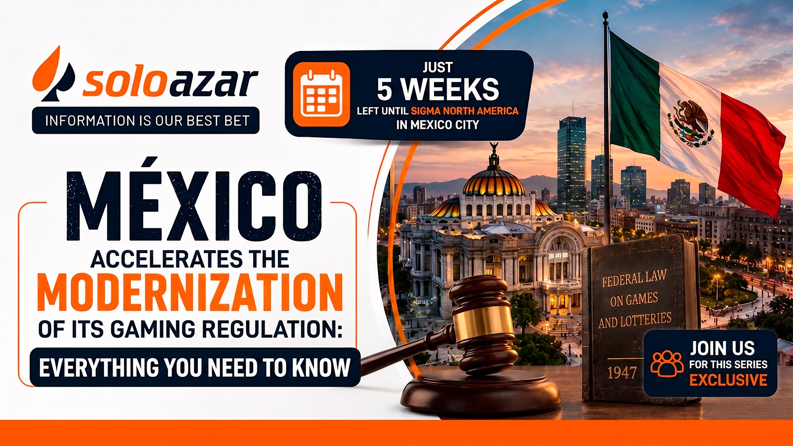 Mexico accelerates the modernization of its gambling regulation: everything you need to know