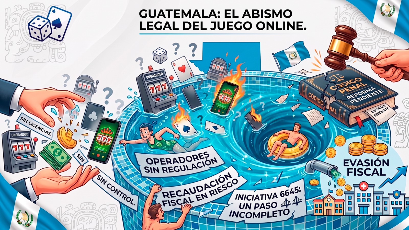 Guatemala permanece em um vazio regulatório para o jogo online