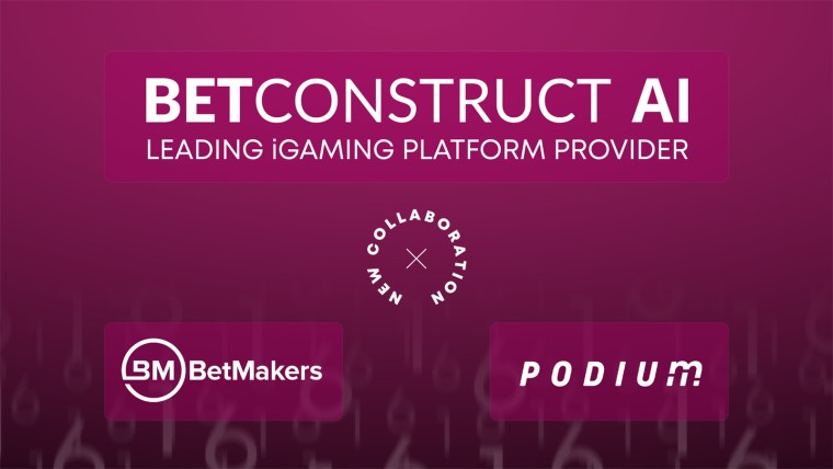 BetConstruct AI se asocia con Podium y BetMakers